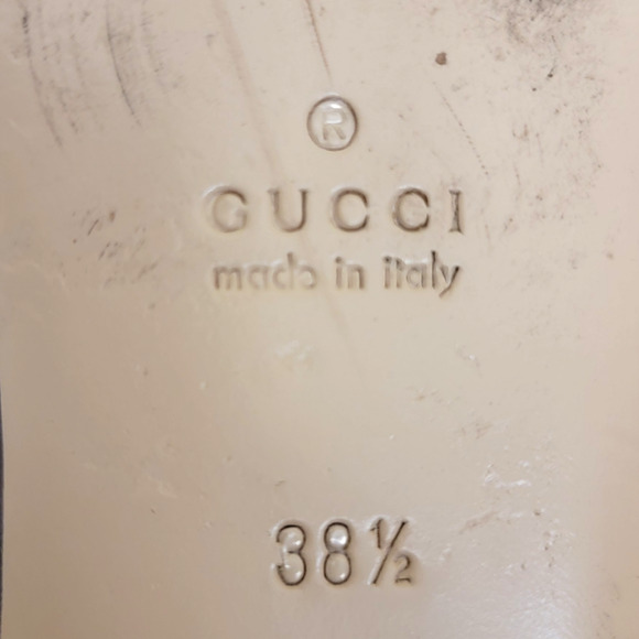 Gucci Horsebit Princetown Black Lace Loafers Slides Flats Mules 8.5 38.5 475094 - Picture 12 of 15